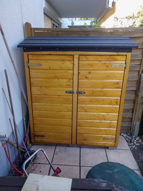 Optimierte Gartenschrank Lösung für Ihren Außenbereich - Holz Widmann - Meine Holzhandlung - Holz kaufen München