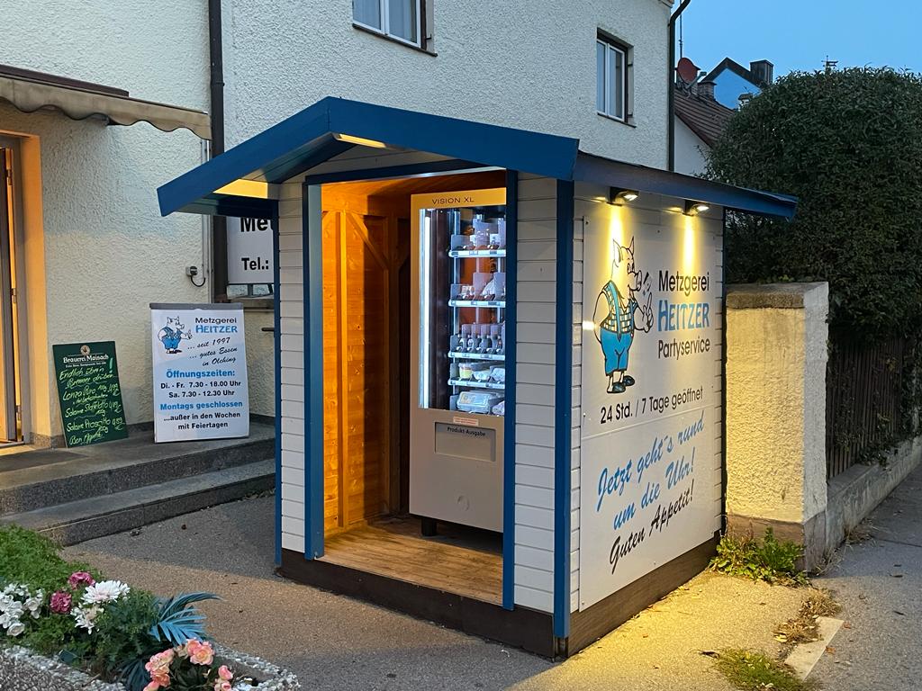 Haus für Fleischautomat - Holz Widmann - Meine Holzhandlung - Holz kaufen München