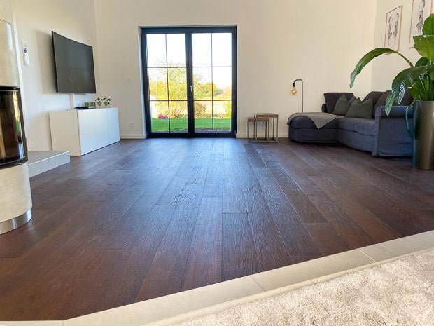 Manufaktur Boden Räuchereiche - Holz Widmann - Meine Holzhandlung - Holz kaufen München