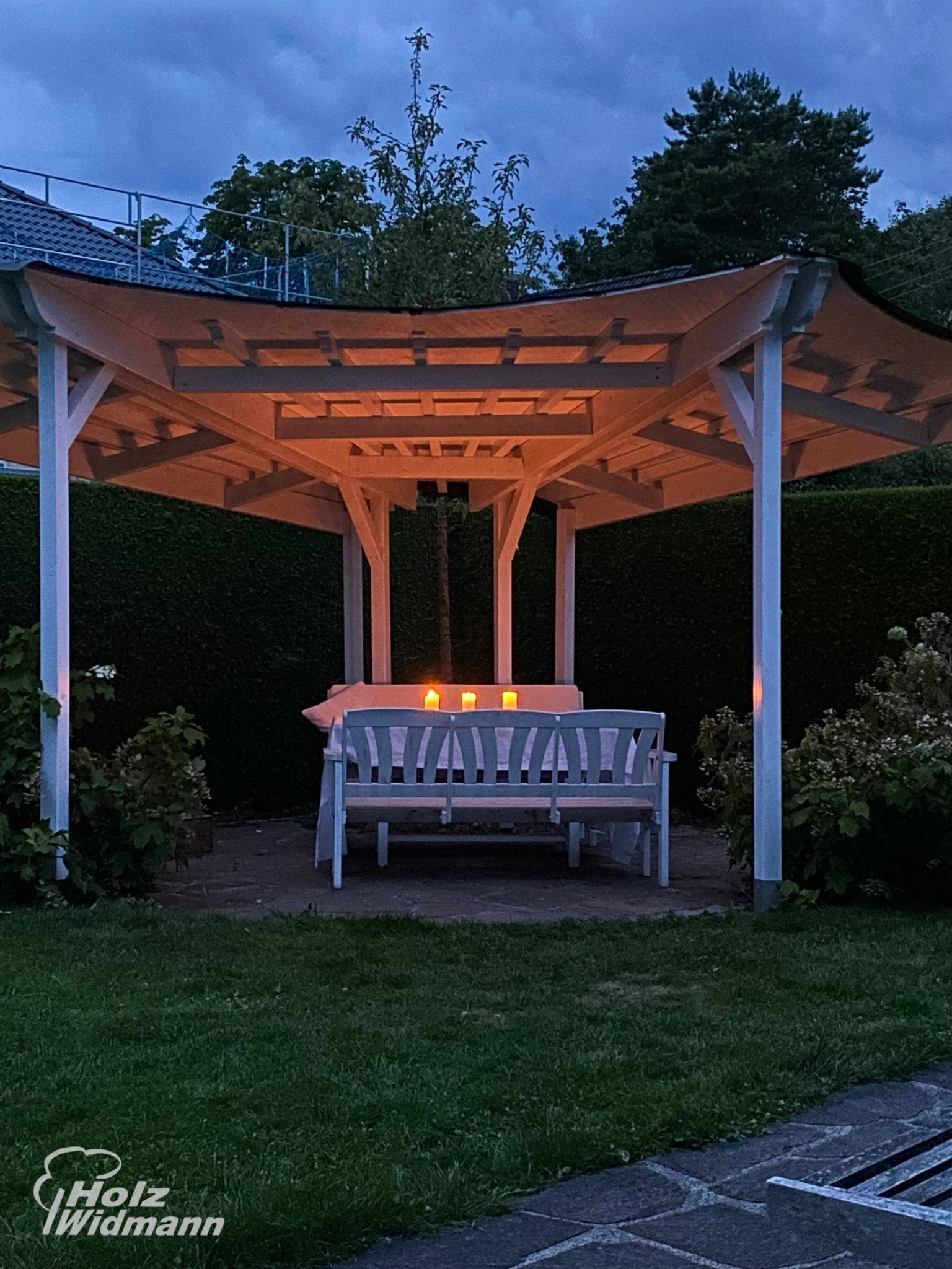 Pergola - Eine harmonische Oase für entspannte Tage und Abende - Holz Widmann - Meine Holzhandlung - Holz kaufen München