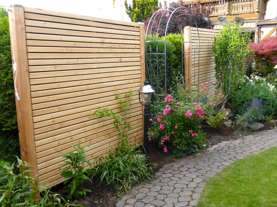 Rhombuszaun: Der perfekte Sichtschutz, der Blicke abwehrt - Holz Widmann - Meine Holzhandlung - Holz kaufen München