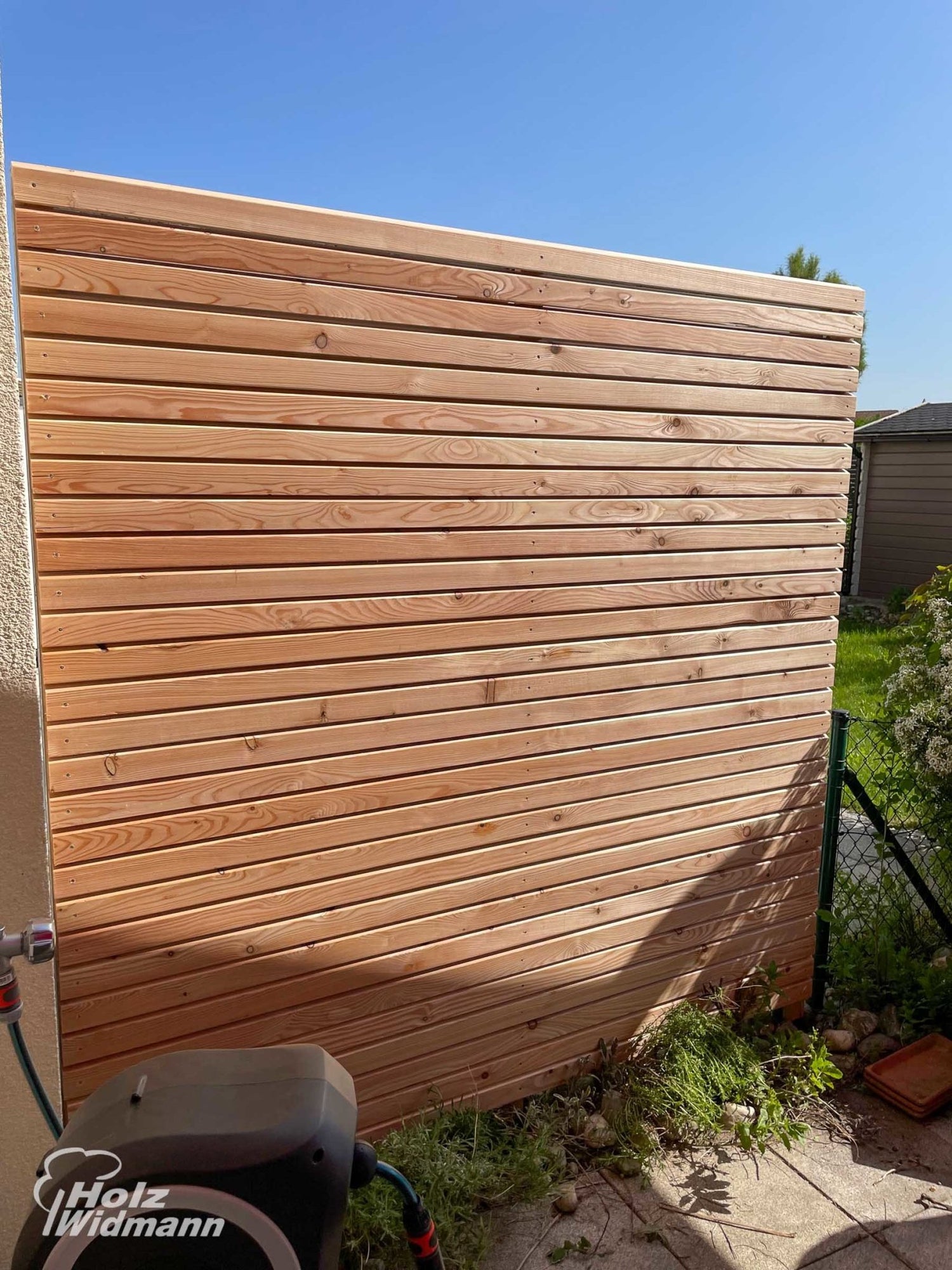 Rhombusleiste: Perfekte Verkleidung für ungeliebte Trennwände - Holz Widmann - Meine Holzhandlung - Holz kaufen München