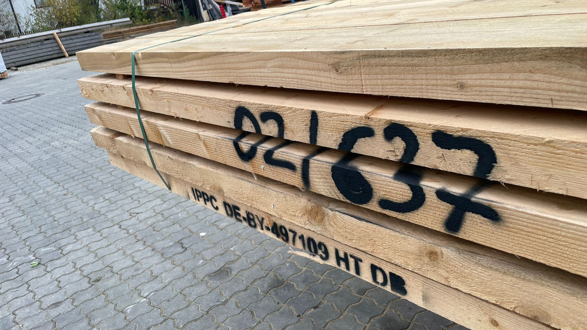 Kantholz Fichte/Tanne A/B IPPC Wärmebehandelt - 60x100mm - 500cm