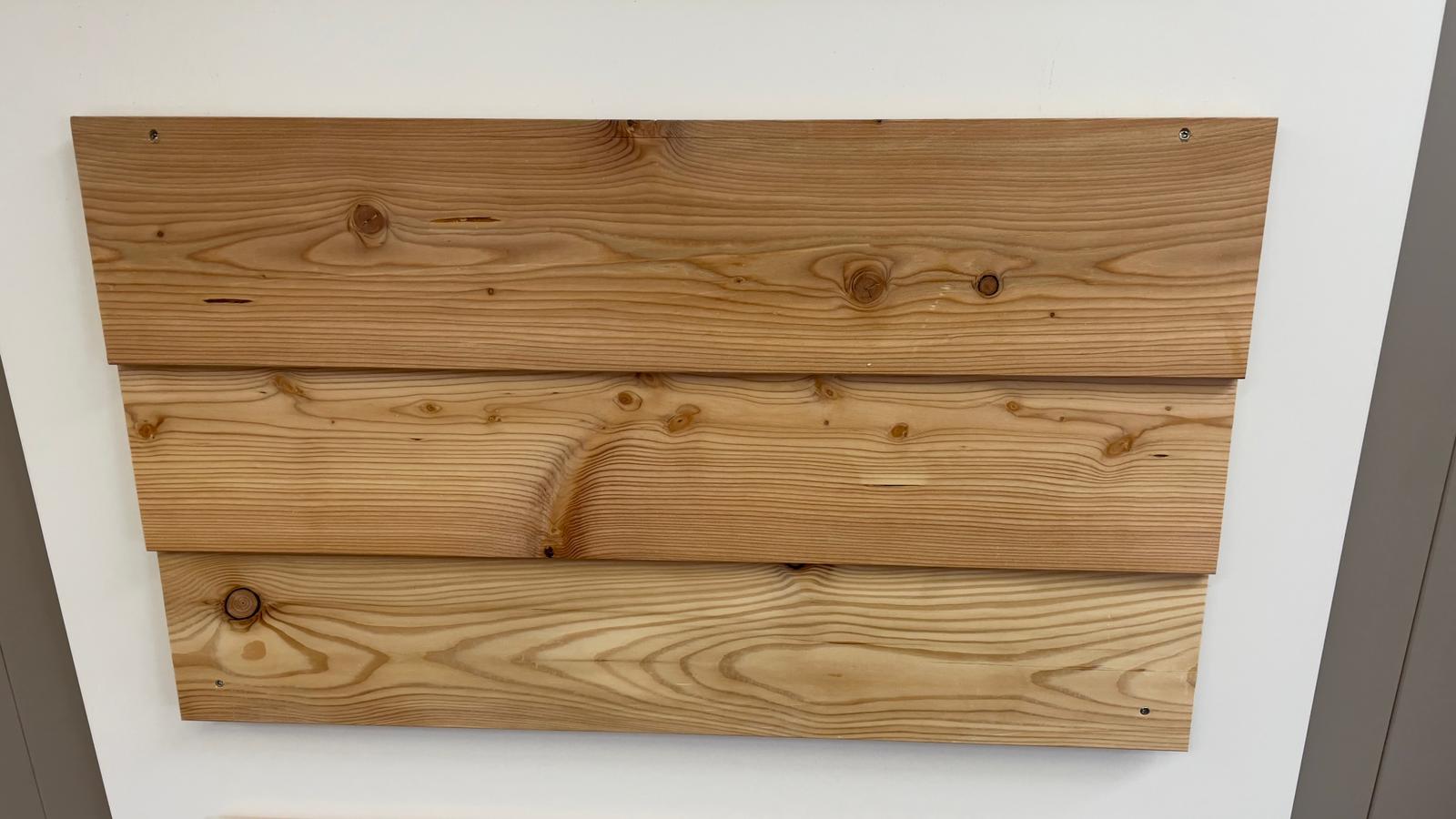 Lärche Keilstülpschalung - Nut + Feder