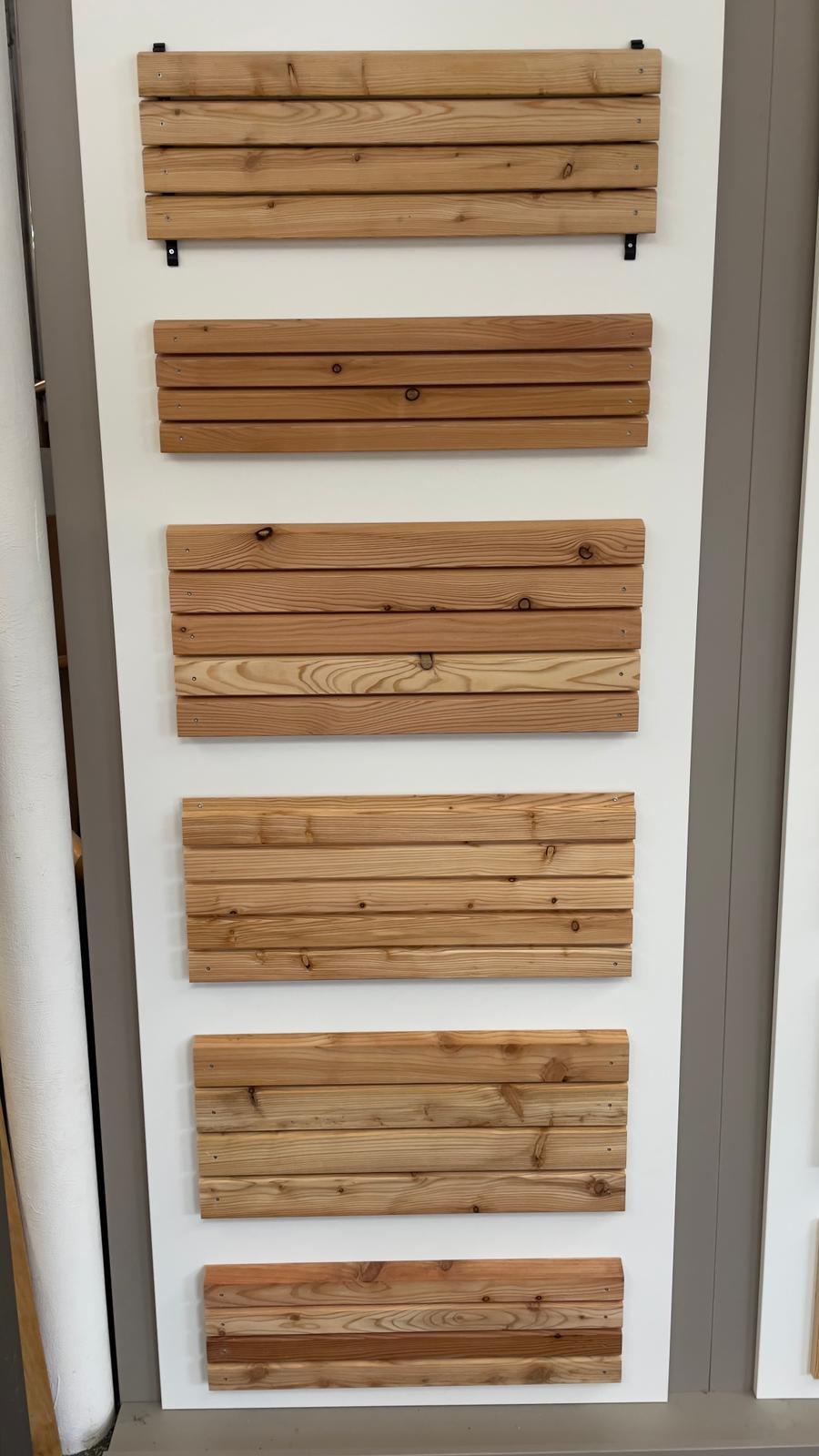 Rhombus heimische Lärche I/III - 30° Schräge