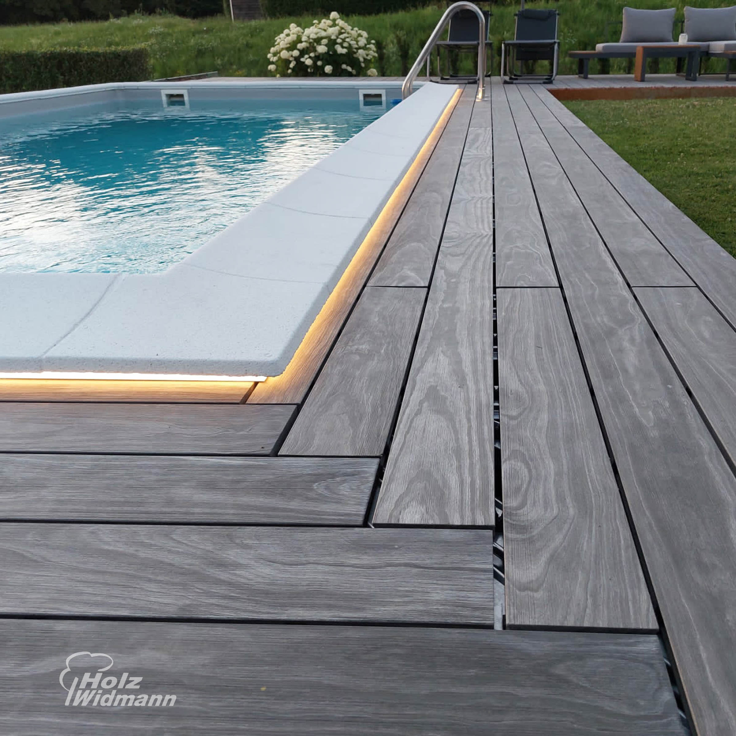 Accoya grey Holzterrasse - 21x142mm, 2 Stück pro Paket