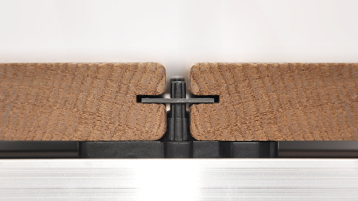 Ligo S - Terrassenklammer - für die unsichtbare Verlegung von Accoya