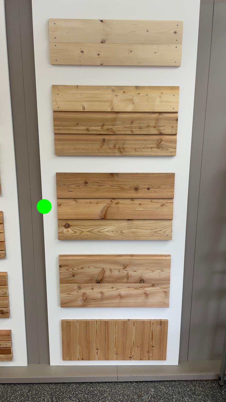 Lärche Keilstülpschalung - Nut + Feder