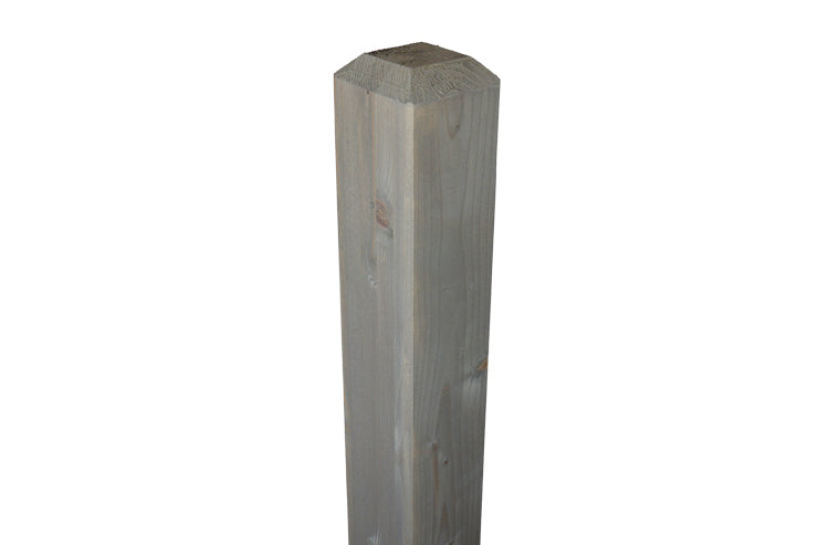 Jalousiezaun Limone – Sichtschutz mit verstellbaren Lamellen, modernes Holz-Sichtschutzelement als verstellbarer sichtschutzzaun