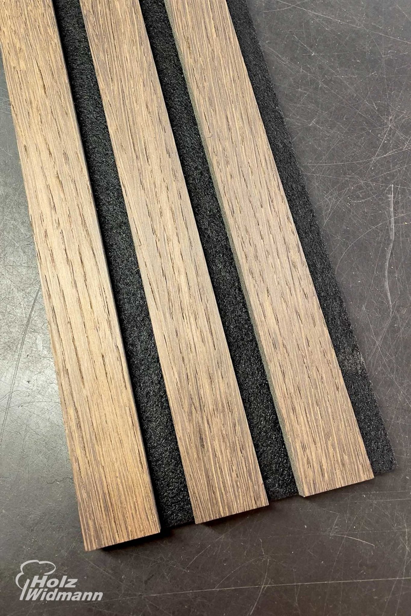 Akustikpaneele Eiche geräuchert - kaufen Meine Holzhandlung - Holz kaufen München