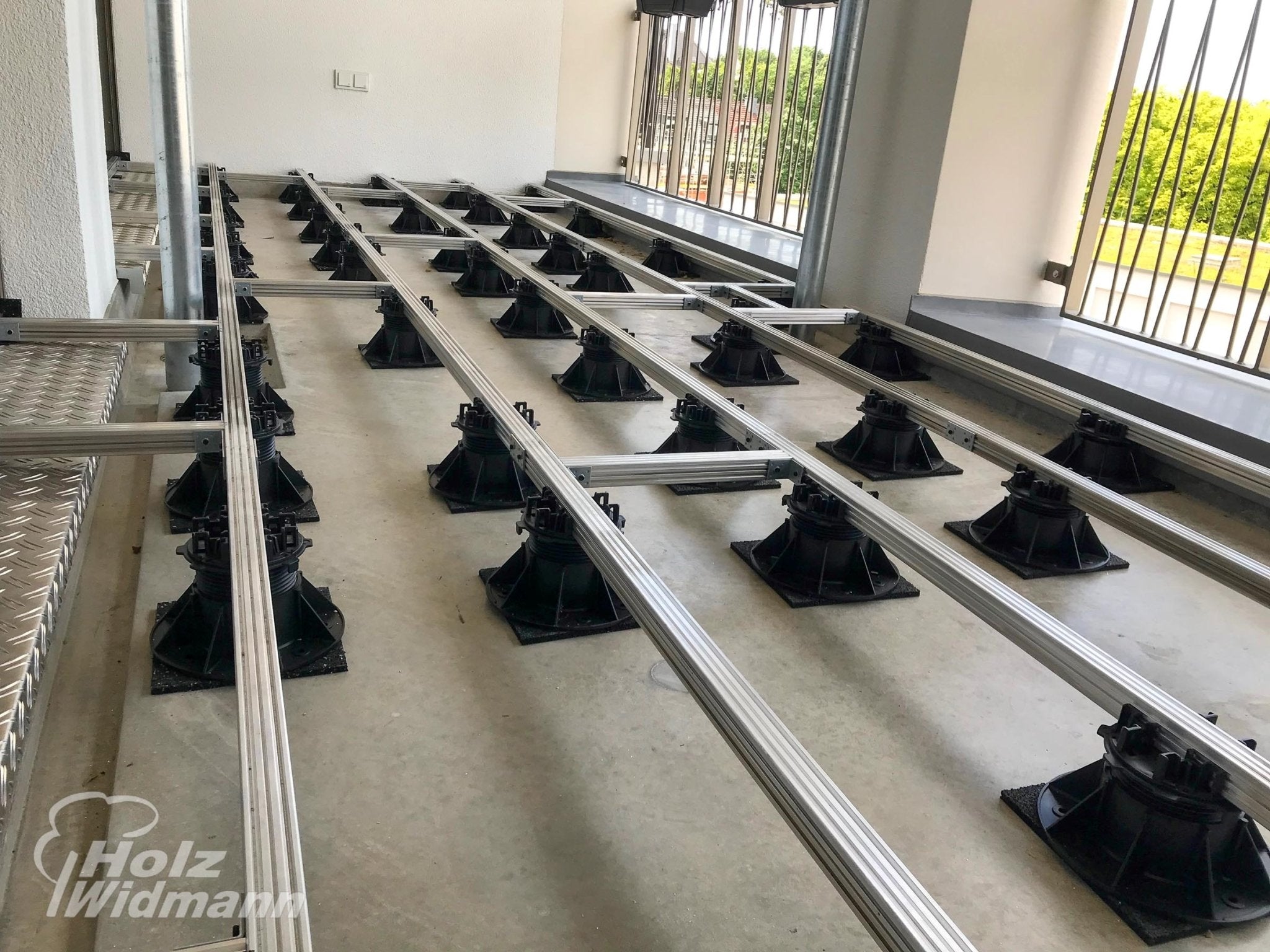 Alu Unterkonstruktion - DuraDeam 180 Grad Winkel - kaufen Meine Holzhandlung - Holz kaufen München