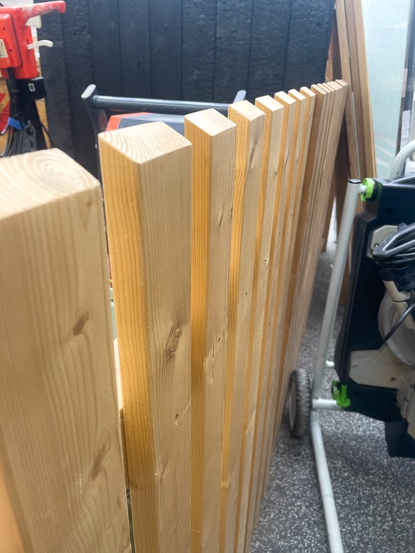Fichte Zaunlatten (unterschliedliche Maße + Wunschlänge) - kaufen Meine Holzhandlung - Holz kaufen München