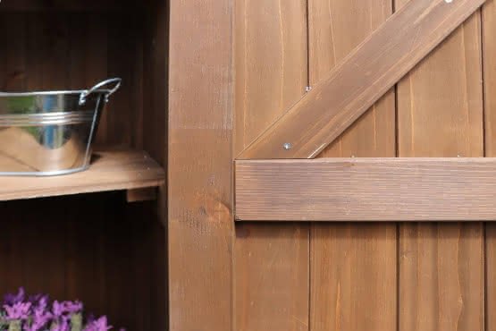 Gartenschrank aus Asiatischer Zeder - kaufen Holz Widmann - Meine Holzhandlung - Holz kaufen München