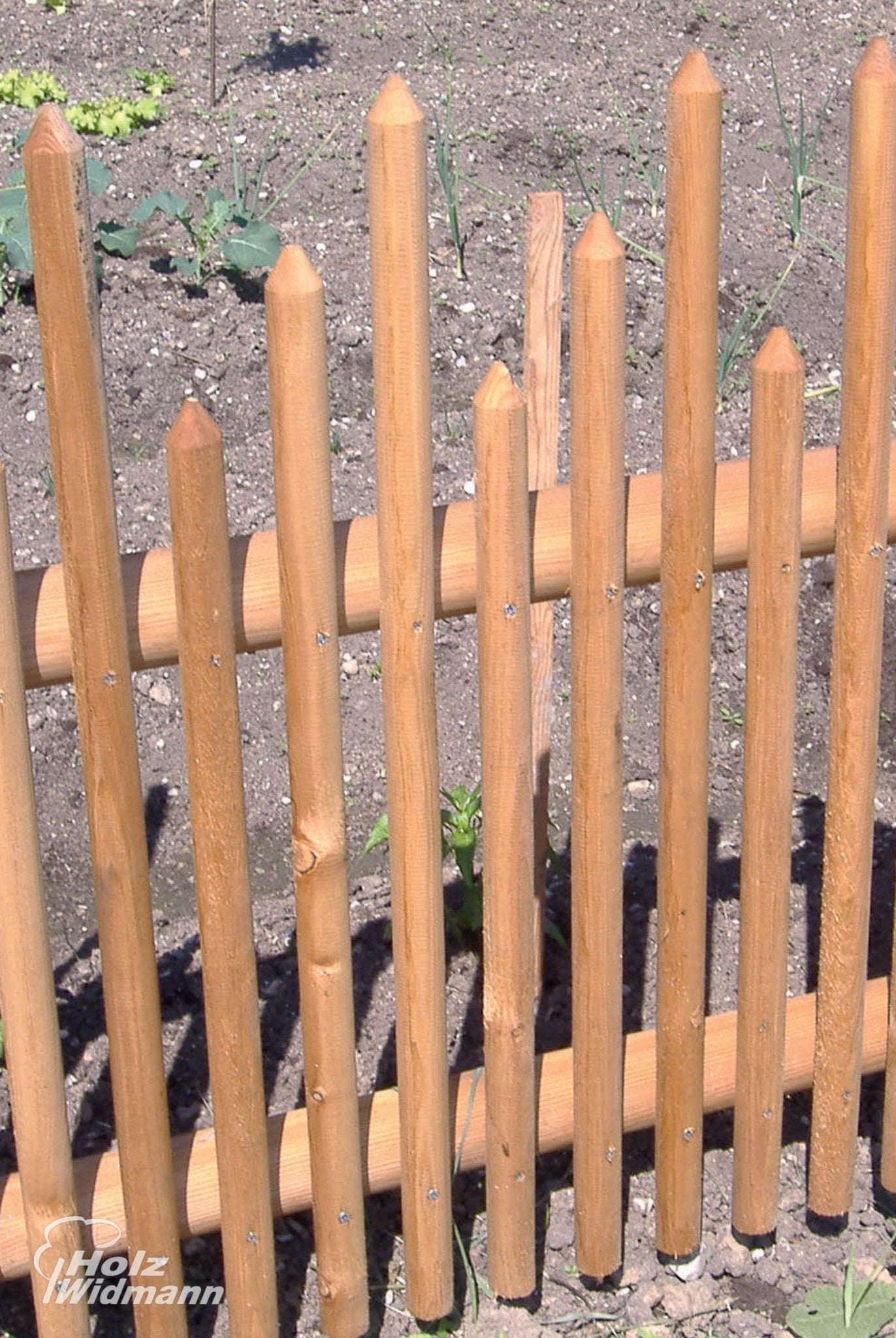 Lärche Hanichel 4cm Durchmesser (Zaunlatte zylindrisch) - kaufen Meine Holzhandlung - Holz kaufen München