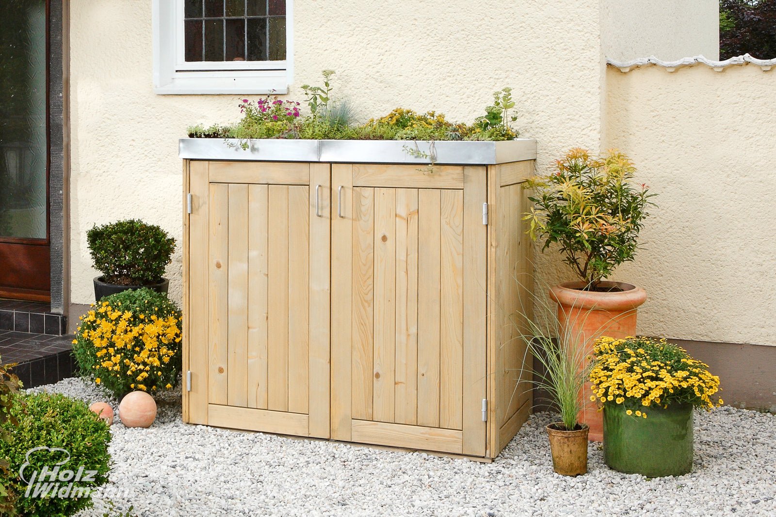 Mülltonnenhaus BINTO Nadelholz - kaufen Meine Holzhandlung - Holz kaufen München