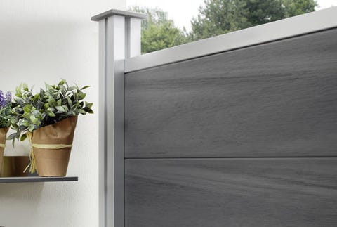 Multifence WPC 180x180cm - kaufen Meine Holzhandlung - Holz kaufen München