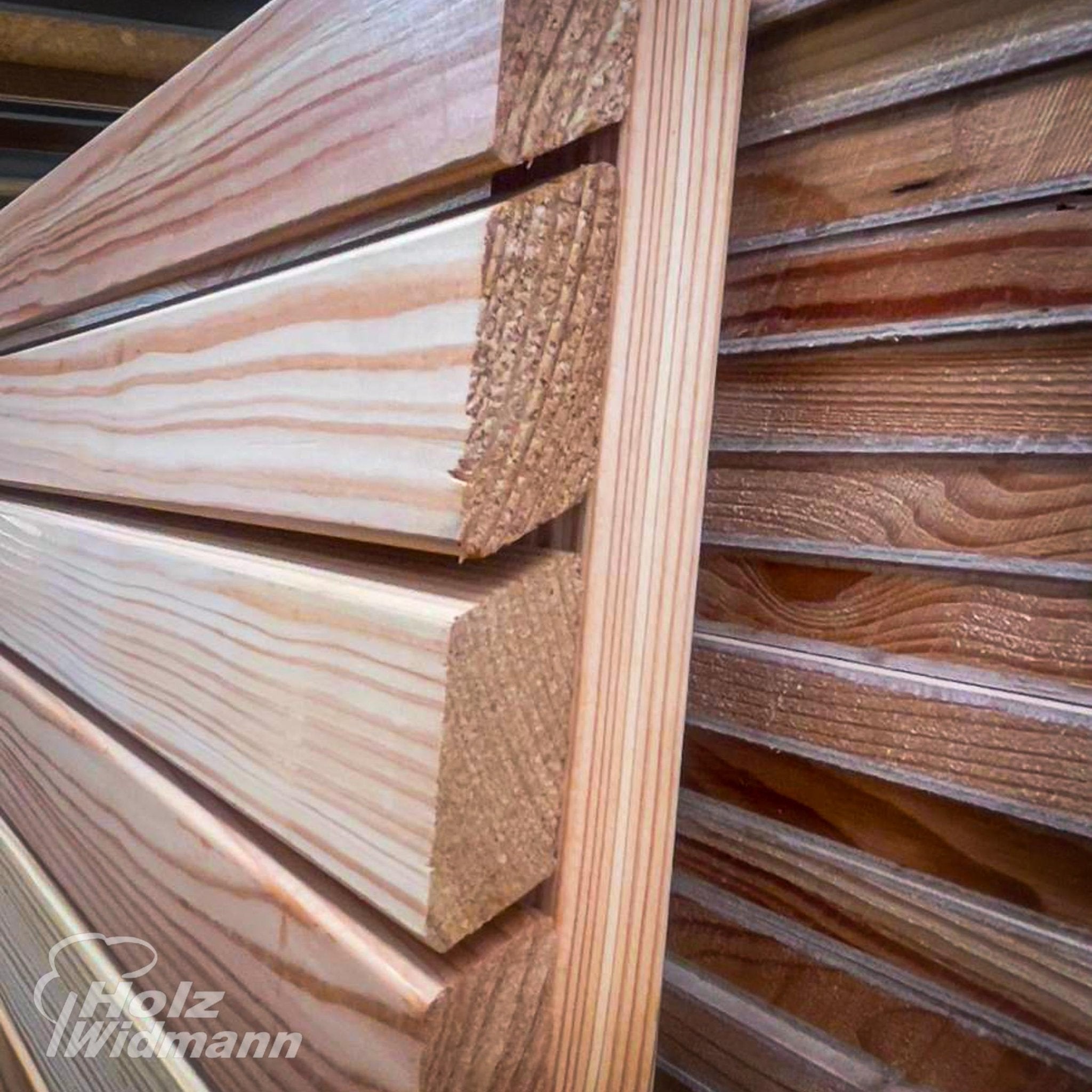 Rhombus Sichtschutz Premium - heimischische Lärche - kleinastig bis astfrei - kaufen Holz Widmann - Meine Holzhandlung - Holz kaufen München