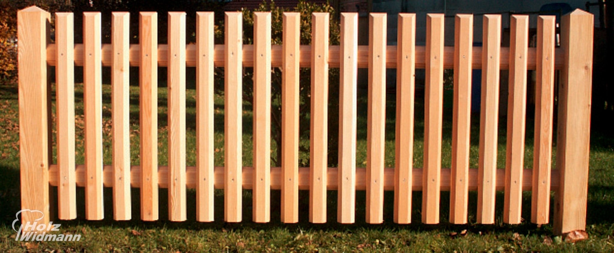 Sechskant Zaunlatten - oben schräg - kaufen Meine Holzhandlung - Holz kaufen München