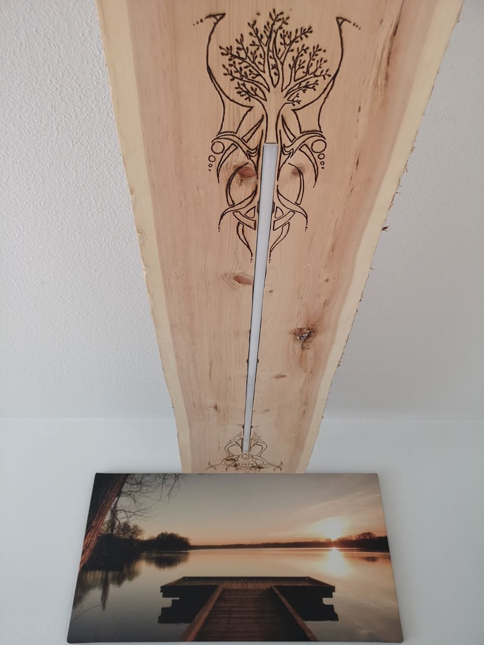 Zirben Lampe - Meine Holzhandlung - Holz kaufen München