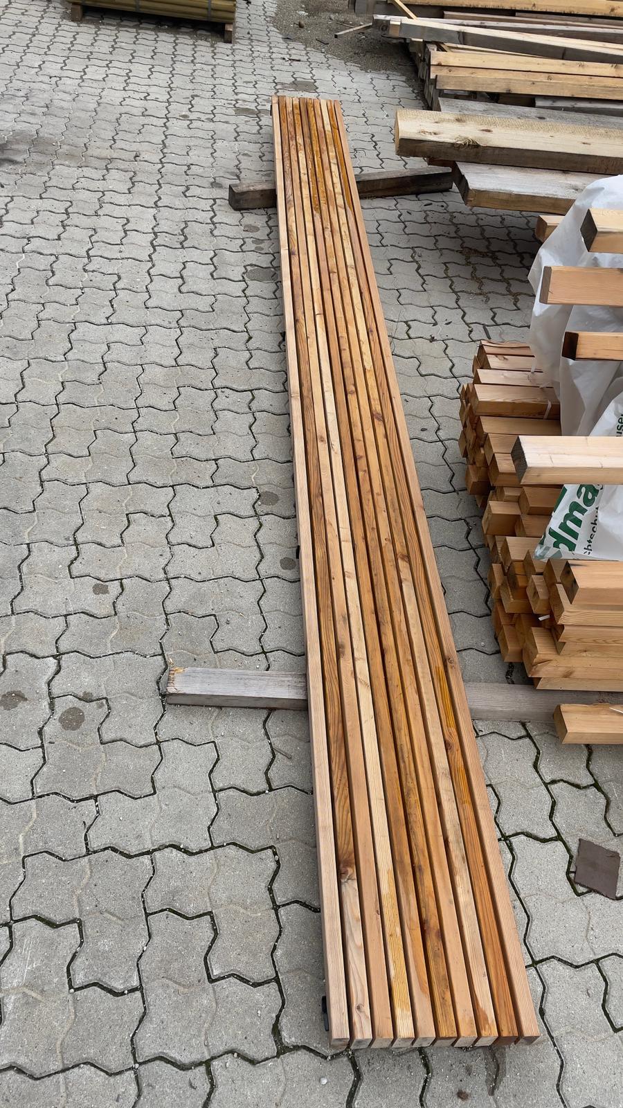 Mocopinus - Pinutex - Reststück 400cm - kaufen Meine Holzhandlung - Holz kaufen München